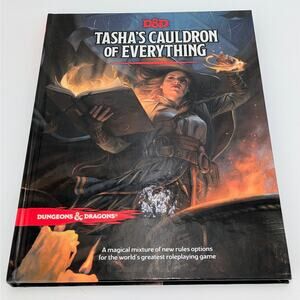 Dungeons & Dragons Expansion Book Tasha's Cauldron of Everything D&D 5E Rulebook